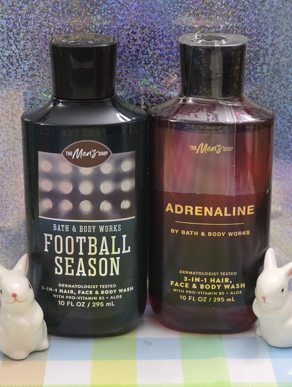 Bath Body Works Men's Adrenaline & Football Season Body Wash Set NEW RARE